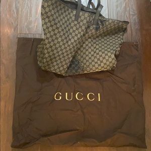 Well-worn Gucci bag